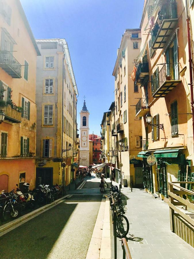 Modern Mansard Vieux-Nice Lägenhet Exteriör bild
